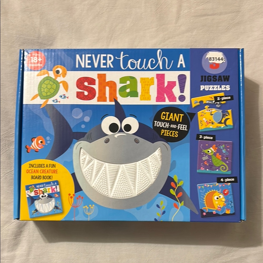Blue Shark Puzzle Game for Kids